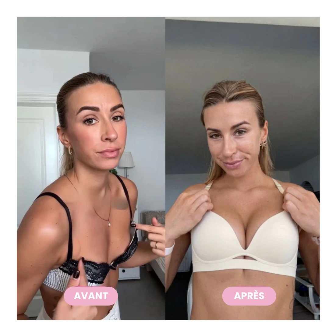SOUTIEN-GORGE OFELYA™| SPECIAL AA-C PUSH-UP NATUREL, MAINTIEN PARFAIT, ZÉRO ESPACE VIDE