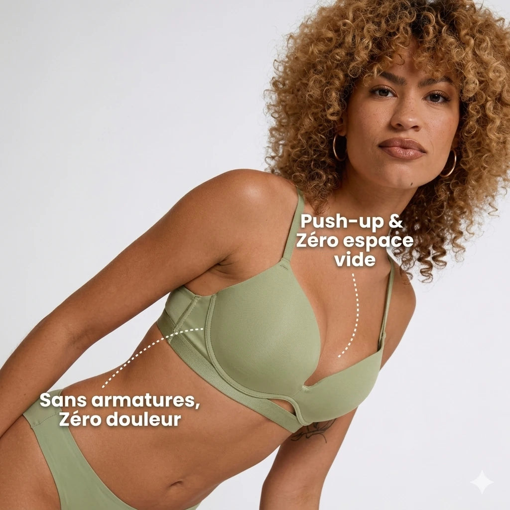 SOUTIEN-GORGE OFELYA™| SPECIAL AA-C PUSH-UP NATUREL, MAINTIEN PARFAIT, ZÉRO ESPACE VIDE