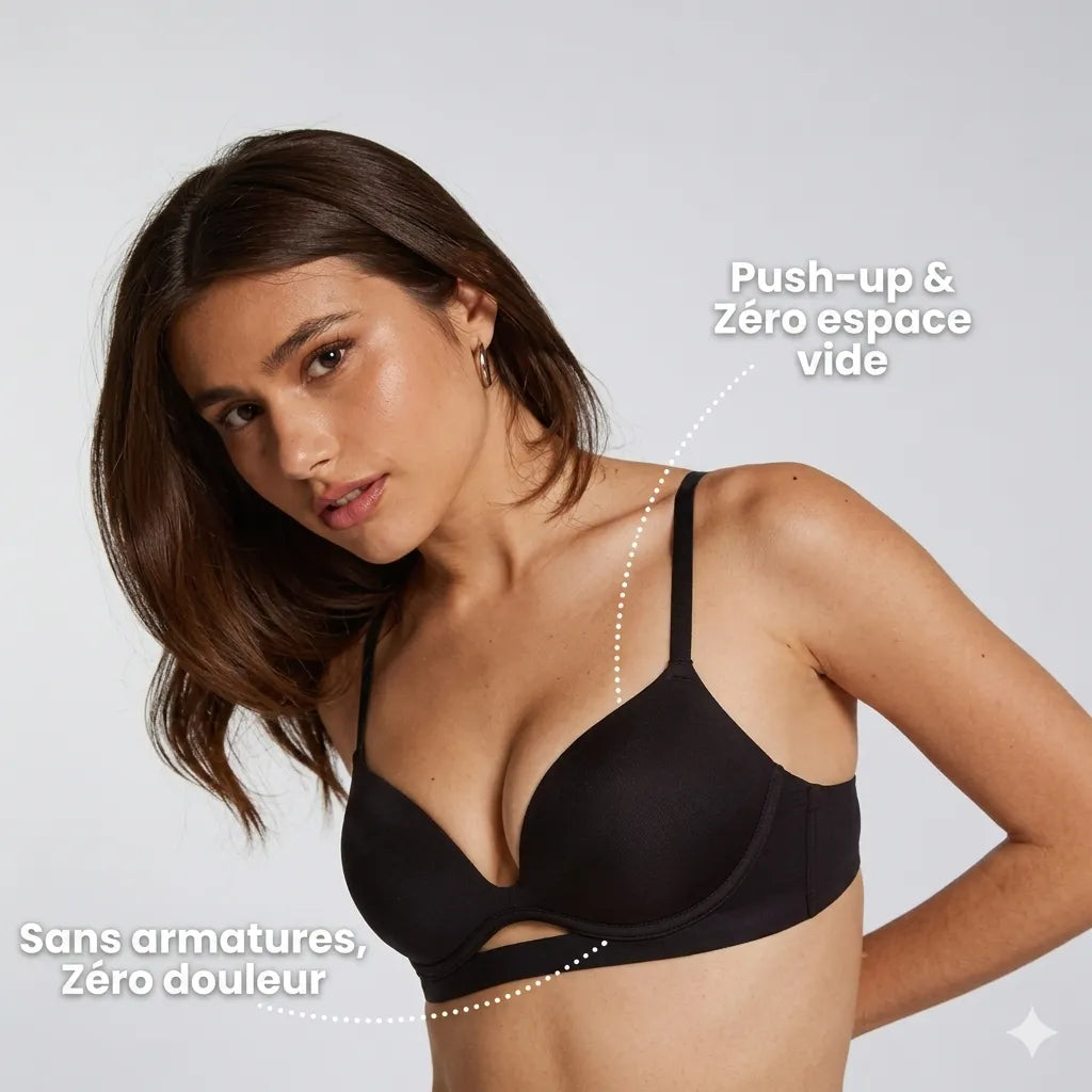 SOUTIEN-GORGE OFELYA™| SPECIAL AA-C PUSH-UP NATUREL, MAINTIEN PARFAIT, ZÉRO ESPACE VIDE