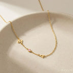 SIDEWAYS BIRTHSTONE